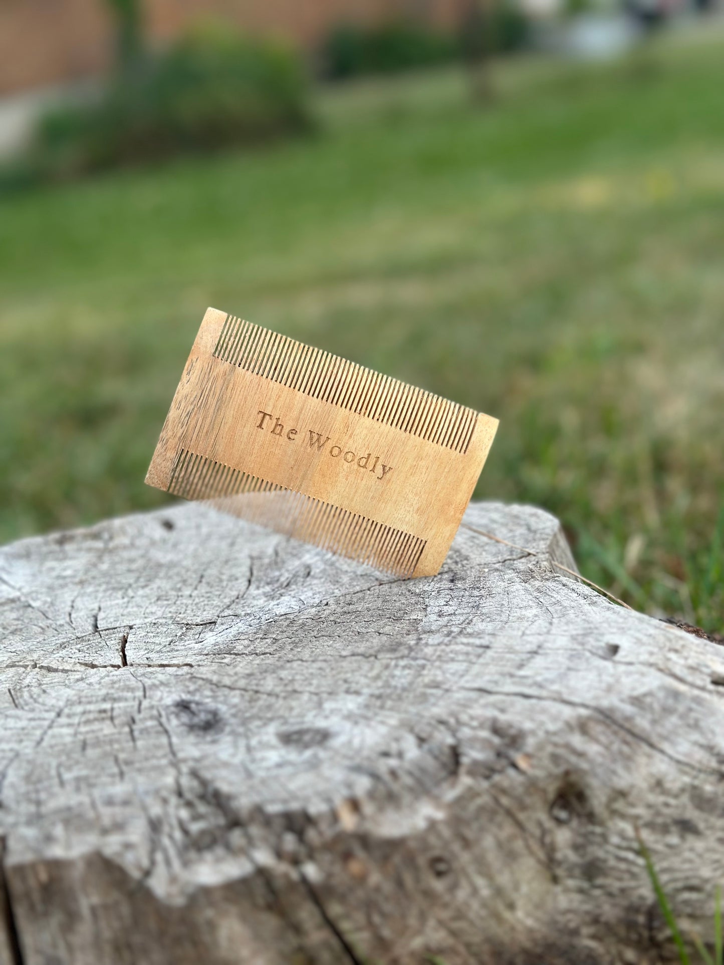 Oil-Treated Neem Wood Lice Comb