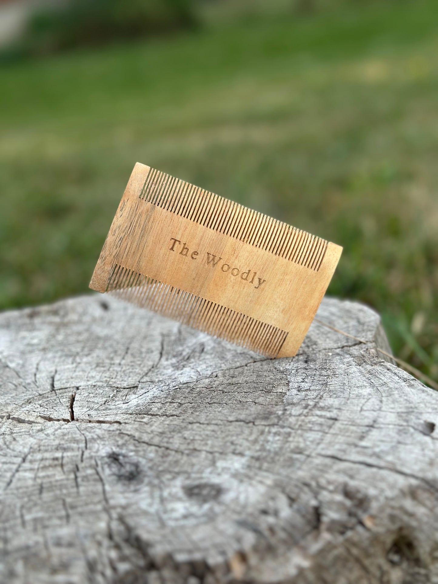 Oil-Treated Neem Wood Lice Comb