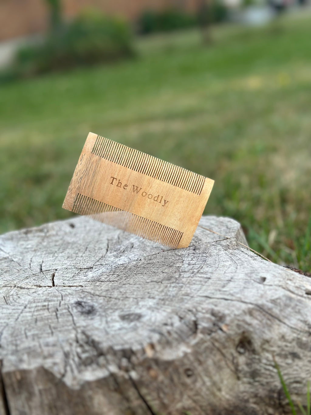 Oil-Treated Neem Wood Lice Comb
